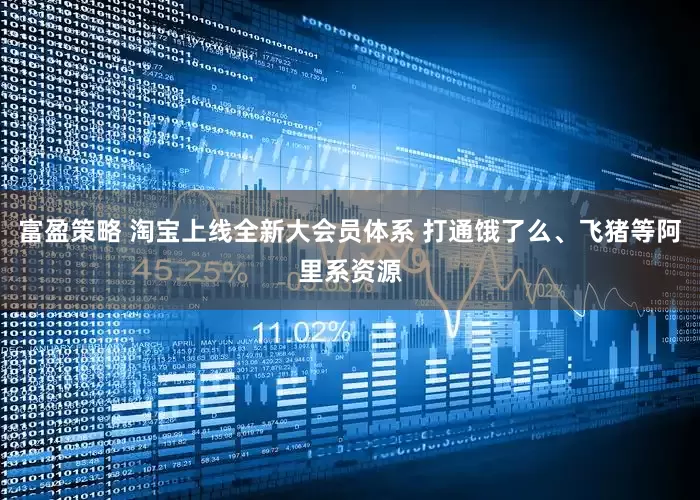 富盈策略 淘宝上线全新大会员体系 打通饿了么、飞猪等阿里系资源